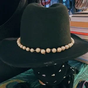 FarrahNayka Designs | Accessories | Custom Black Gold Pearls 